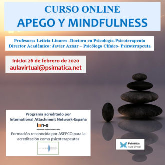 Curso online: Apego y mindfulness